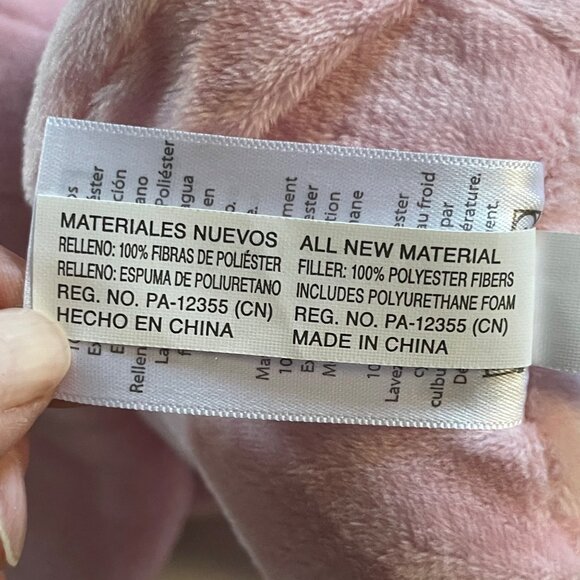 Bedtime Originals NEW W/ TAGS Hazel Pink Plush Elephant Stuffed Animal Baby Toy - Picture 10 of 12